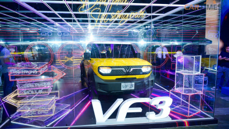 Cận cảnh VinFast VF3: Chưa có giá bán, Wuling HongGuang MiniEV phải "dè chừng"