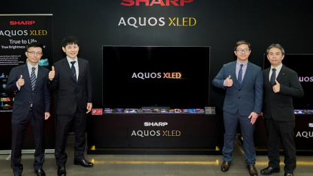 Sharp ra mắt TV AQUOS XLED cao cấp tại Việt Nam