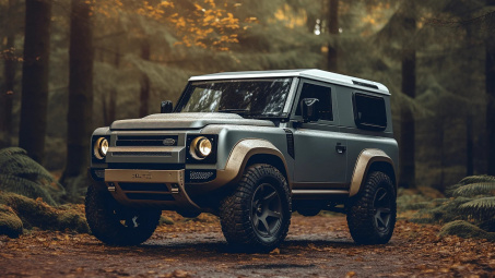Land Rover Defender sắp có phiên bản nhỏ hơn và sẽ chạy bằng điện