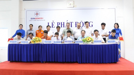 Nhà máy Nhiệt điện Duyên Hải 3: Phát động thi đua hoàn thành đại tu Tổ máy số 2