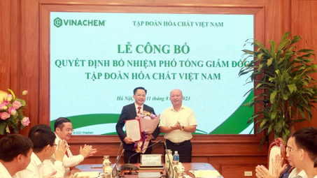 Tập đoàn Hóa chất Việt Nam bổ nhiệm Phó Tổng Giám đốc