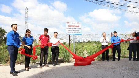 EVNGENCO3 Bàn giao các công trình thanh niên tại thành phố Thủ Đức