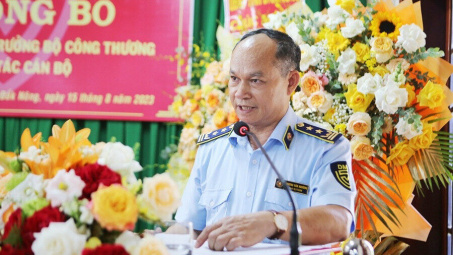 Bổ nhiệm ông Trương Văn Nhương giữ chức vụ Cục trưởng Cục Quản lý thị trường tỉnh Đắk Nông