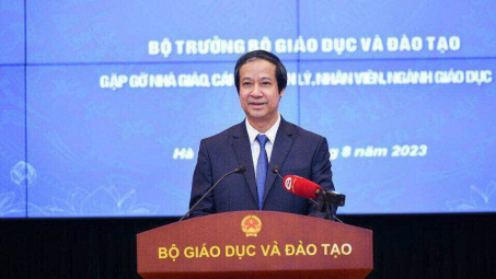 Trường Đại học Điện lực tham dự buổi gặp gỡ với Bộ trưởng Bộ Giáo dục & Đào tạo