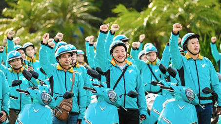 Hà Nội: Đã có dịch vụ xe máy điện Xanh SM