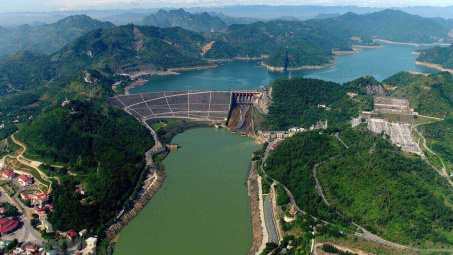 Mực nước hồ thủy điện ngày 17/8: Gần 3.800 m3/s nước về hồ Hòa Bình