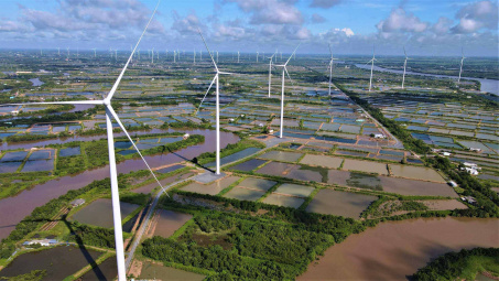2 nhà máy điện gió chuyển tiếp tại Sóc Trăng, Gia Lai hoàn thành COD
