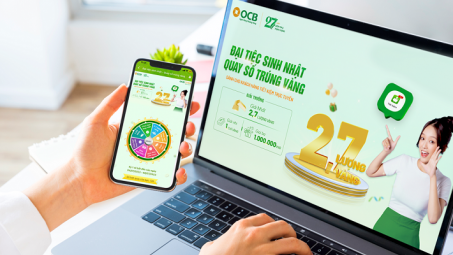 Cơ hội nhận vàng SBJ khi gửi tiết kiệm trên ngân hàng số OCB OMNI