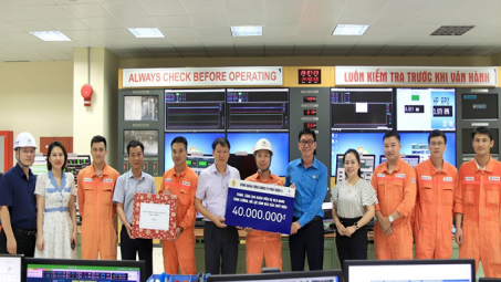 Công đoàn EVNGENCO3: Kịp thời động viên khích lệ tinh thần người lao động