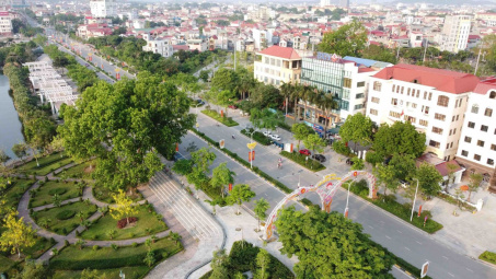 Vĩnh Phúc thực hiện mục tiêu xanh hóa không gian đô thị