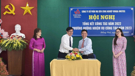 Công đoàn Công ty CP Mạ kẽm công nghiệp VINGAL - VNSTEEL: Đoàn kết vì mục tiêu chung