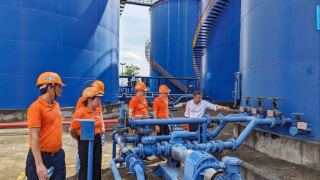 PLC: Đào tạo quy trình sản xuất tại Nhà máy Dầu nhờn Thượng Lý