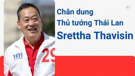 Chân dung Thủ tướng Thái Lan Srettha Thavisin