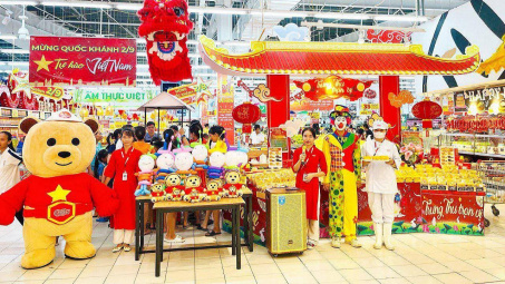 Siêu thị tung nhiều khuyến mãi dịp lễ Quốc khánh 2/9