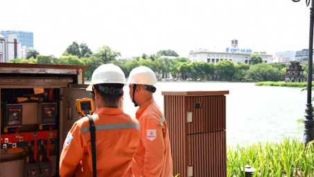 EVNHANOI đảm bảo cấp điện liên tục, ổn định dịp Lễ Quốc khánh 2/9