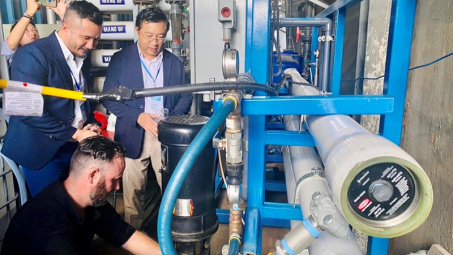 Chuyển giao mô hình xử lý nước thải công nghệ màng lọc mới