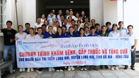 PTSC với hoạt động an sinh Xã hội tại tỉnh Bà Rịa - Vũng Tàu