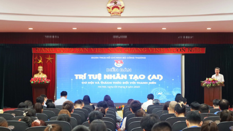 [TIN ẢNH] Diễn đàn “Trí tuệ nhân tạo (AI) - Cơ hội và thách thức đối với thanh niên”
