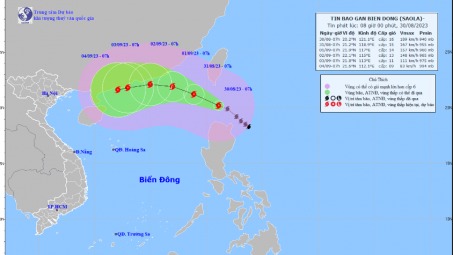 Bão Saola vào biển Đông có ảnh hưởng đến dịp nghỉ lễ Quốc khánh 2/9?