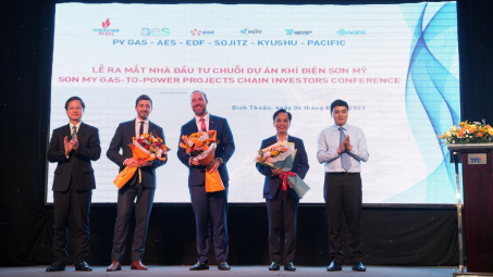 AES được giới thiệu là Nhà đầu tư lớn chuỗi Dự án Khí – Điện Sơn Mỹ