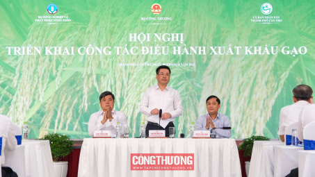 Đẩy mạnh xuất khẩu gạo gắn với giữ vững thương hiệu sản phẩm