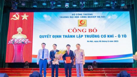Trường Đại học Công nghiệp Hà Nội thành lập Trường Cơ khí Ô tô