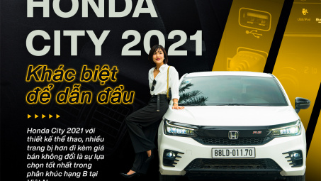 Honda City 2021: Khác biệt để dẫn đầu