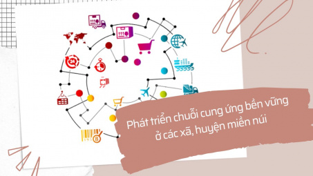 Phát triển chuỗi cung ứng bền vững ở các xã, huyện miền núi