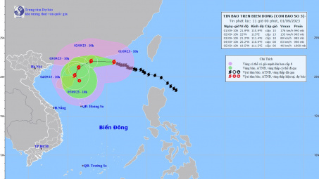 EVN chủ động ứng phó với bão Saola và mưa lũ
