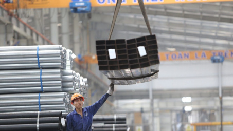 Giá thép hôm nay 11/9: Tiêu thụ thép tháng 8/2023 của VNSteel tăng 3%