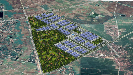 Bắc Giang sắp có cụm công nghiệp xanh diện tích 75ha