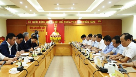 Nhà đầu tư Nhật Bản khảo sát đầu tư nhà máy điện sinh khối 50MW tại Hà Tĩnh