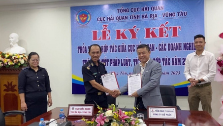 PVOIL tăng cường hợp tác thực hiện pháp luật với hải quan Bà Rịa - Vũng Tàu