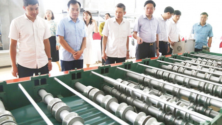 Khuyến công Hòa Bình đồng hành cùng các cơ sở công nghiệp nông thôn