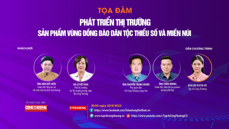 [Toạ đàm trực tuyến] Phát triển thị trường sản phẩm vùng đồng bào dân tộc thiểu số và miền núi