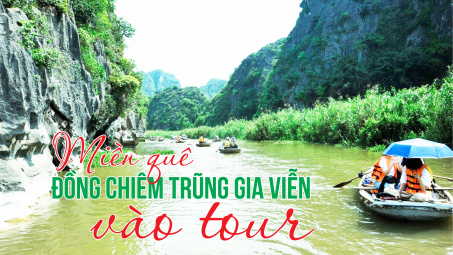 Miền quê đồng chiêm trũng Gia Viễn vào tour