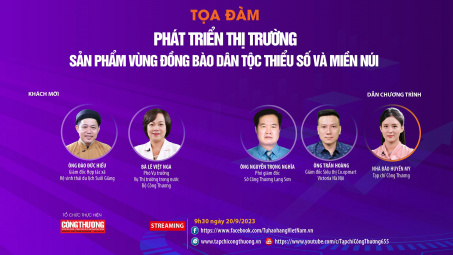 [TRỰC TUYẾN] Phát triển thị trường sản phẩm vùng đồng bào dân tộc thiểu số và miền núi
