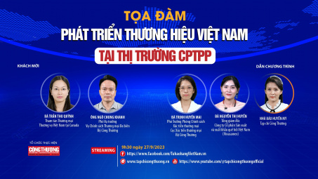 [Tọa đàm trực tuyến] Phát triển thương hiệu Việt Nam tại thị trường CPTPP