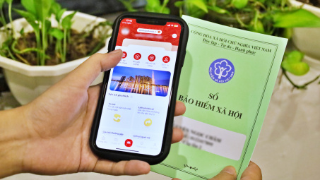 Tích hợp sổ bảo hiểm xã hội trên ứng dụng VNeID