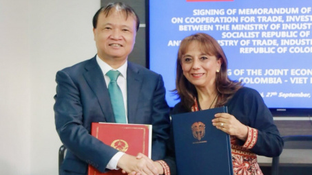 Việt Nam - Colombia: Nâng kim ngạch thương mại song phương lên 1 tỷ USD trong ba năm tới