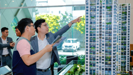 Cổ phiếu DXG của Tập đoàn Đất Xanh tăng “nóng” khi dự án Gem Riverside có thể sắp nhận giấy phép xây dựng