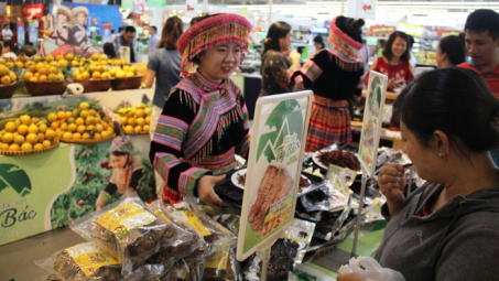 Tạo cơ hội thúc đẩy xuất khẩu, tiêu thụ hàng hóa miền núi