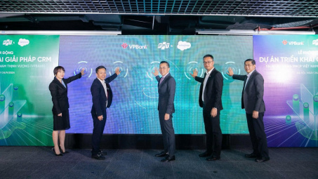 VPBank và FPT IS ký kết triển khai Salesforce CRM