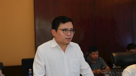 Thứ trưởng Bộ Công Thương Trương Thanh Hoài thực địa tại Công ty Nhôm Đắk Nông