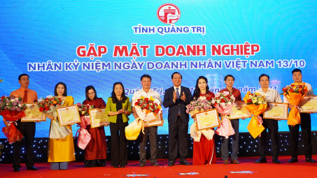 Quảng Trị: Doanh nghiệp là trụ cột trong tiến trình phát triển kinh tế - xã hội của tỉnh
