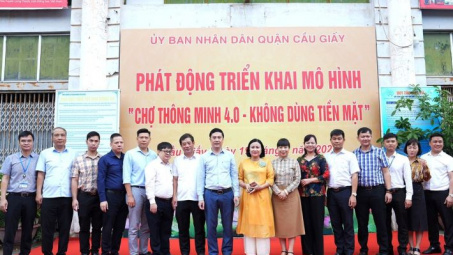 Bước “chạy đà” cho nền kinh tế số của quận Cầu Giấy