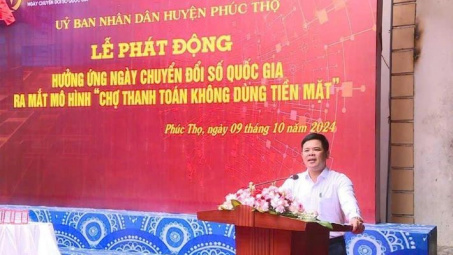 Huyện Phúc Thọ: Phát động hưởng ứng Ngày Chuyển đổi số Quốc gia