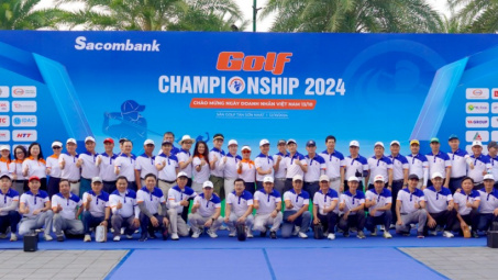 Gần 480 Golfers tham gia Sacombank Golf Championship 2024