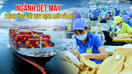 Ngành dệt may thích ứng với quy định mới của EU về thiết kế sinh thái