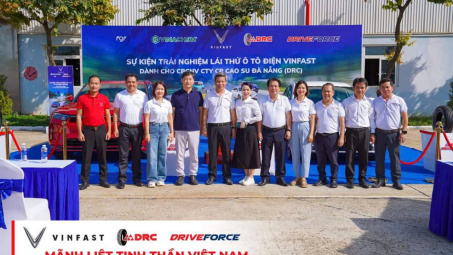 DRC - Lốp xe ô tô Driveforce đồng hành cùng Vinfast trong hành trình “Mãnh liệt tinh thần Việt Nam”
